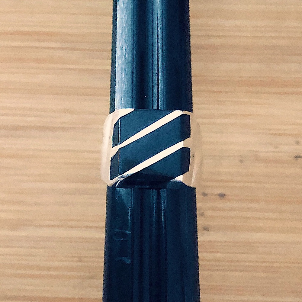 $62  Designer Estate Sterling Silver Ring  Size 9  Marked TE-83MEXICO